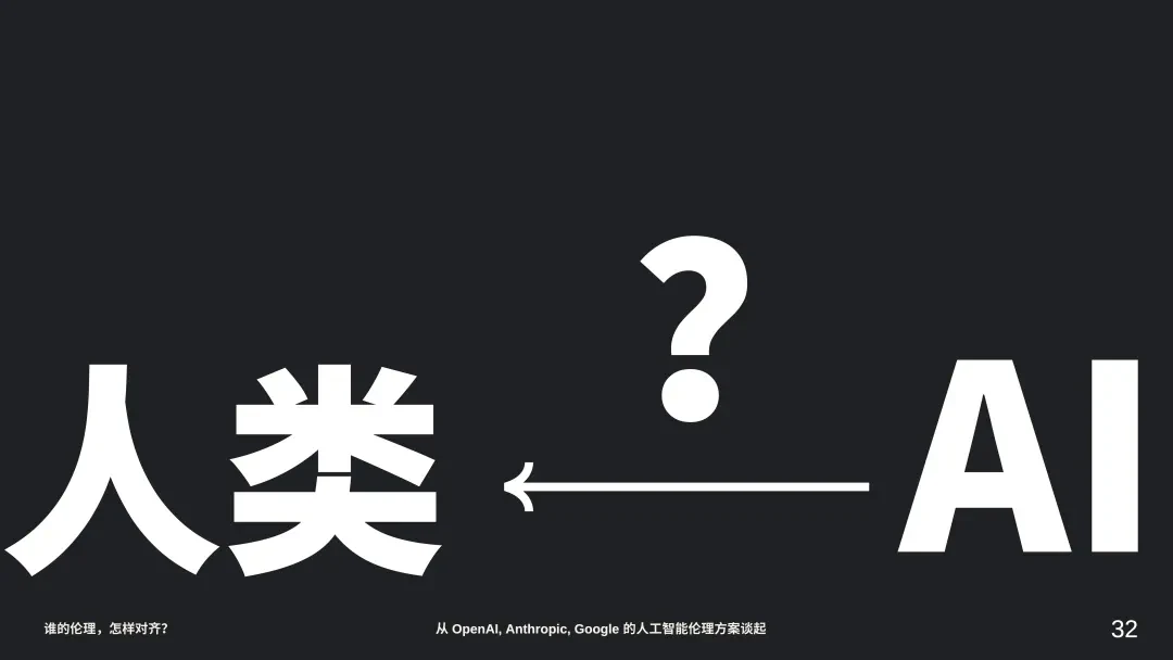 将对齐箭头从 AI 指向人类的设问