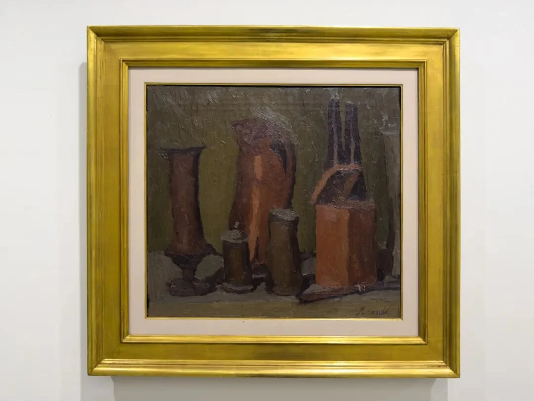 乔治·莫兰迪，《静物》，1930年V.n.155，布面油彩